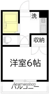レジデンス松原【104号室】の間取り