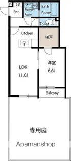 ヴェルトーレC棟【1階】の間取り