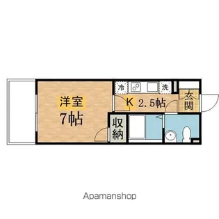 東京都日野市大字日野【マンション】の間取り