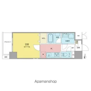 ロイヤルアンコール【6階】の間取り