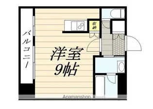 プレジデント豊平【4階】の間取り