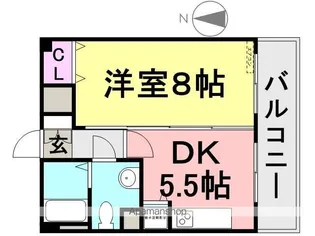 セレーノルーチェ【306号室】の間取り