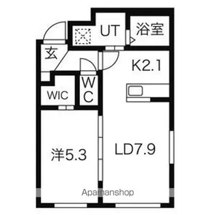 ル コンフォール【3階】の間取り