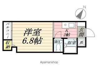 パークハイツ【505号室】の間取り