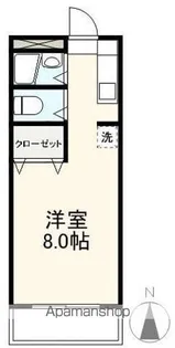 ヴィラ昭和町【1階】の間取り