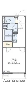 クレイノアズール【3階】の間取り