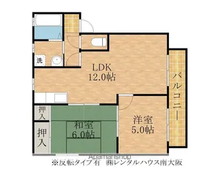 ポンテ・ピエ−ルⅡ【201号室】の間取り
