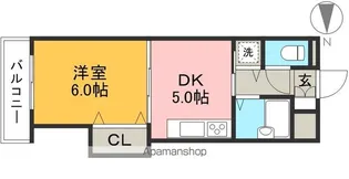 ルピナス大原町【2階】の間取り
