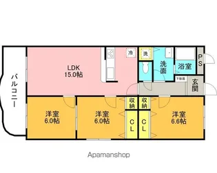 アリビオレジデンシア【203号室】の間取り