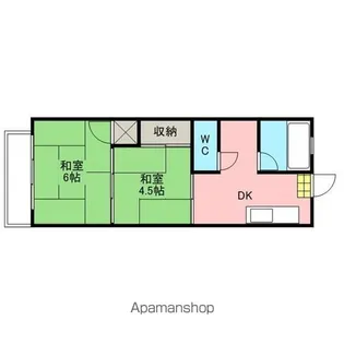 折本ビル【4階】の間取り