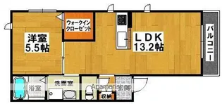 SHAMAISON PREMIAS【301号室】の間取り