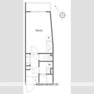 アルティザ氷川台【3階】の間取り