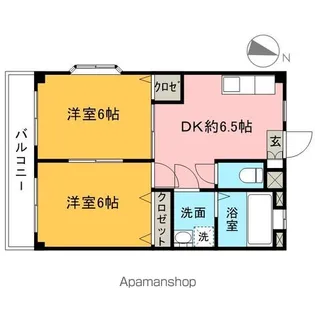サンクレストM【2階】の間取り
