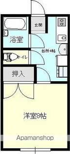 フローラルハイツ【102号室】の間取り