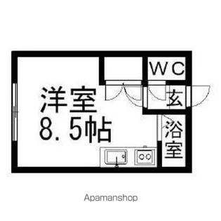 ヴェルディ厚別【2階】の間取り