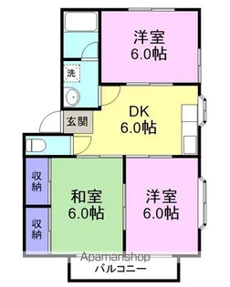 メゾニティー92【2階】の間取り