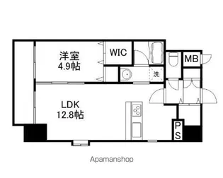 L VITA水前寺【6階】の間取り