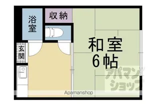 平安荘【12号室】の間取り