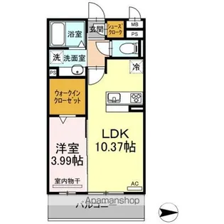 サンライフ黄金【2階】の間取り