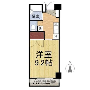 カーサミモーサ三鈴【306号室】の間取り