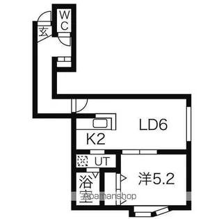 リースクエア28【3階】の間取り
