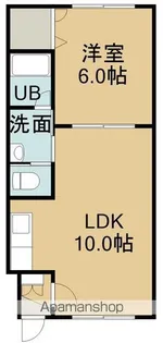 ピュアパレス美原【3階】の間取り