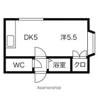 ロックロード34【307号室】の間取り