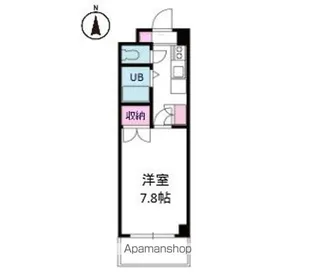 ジョイフル第1朝生田【201号室】の間取り