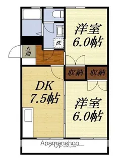 豊田ヒルズ【403号室】の間取り