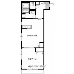 コーポ・ウィステリア Ⅱ【201号室号室】の間取り