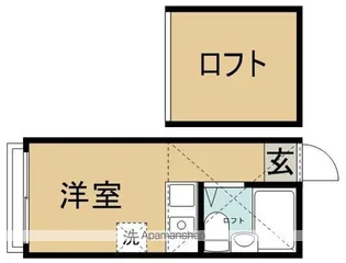 東京都杉並区高円寺北1丁目【アパート】の間取り
