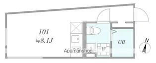 TRIAS815【1階】の間取り