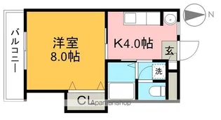 CITY TERRACE【3階】の間取り