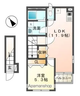 パル・クレシア【2階】の間取り