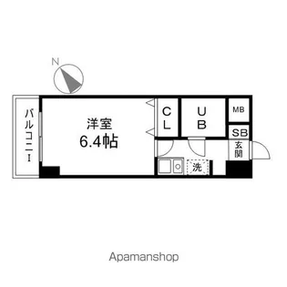 東京都中野区本町4丁目【マンション】の間取り