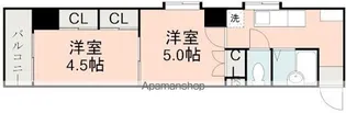 ハウズ・ラフォーレ【3階】の間取り
