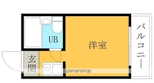 メゾン岸和田【5階】の間取り