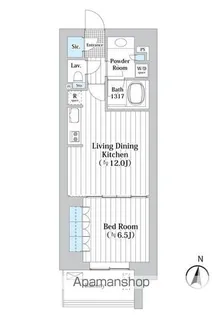 アビティグランデ砧 (B棟)【5階】の間取り
