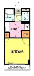 コルデソル下関【403号室】の間取り