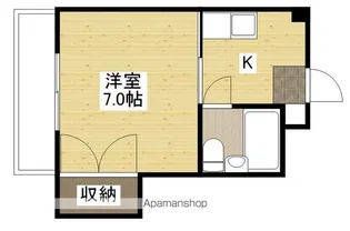 サンクレオアイ【4階】の間取り