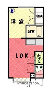 エスポアール【1階】の間取り