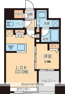 グランカーサ文京千石【3階】の間取り