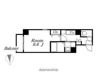 Z・R名駅【9階】の間取り