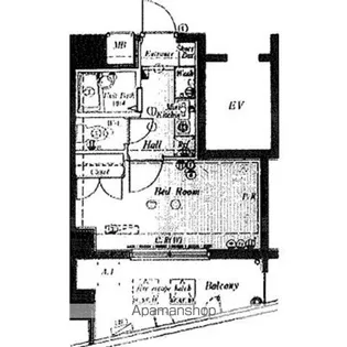 ロイヤルパレス高円寺【2階】の間取り