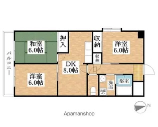 さくら大栄ビル【5階】の間取り