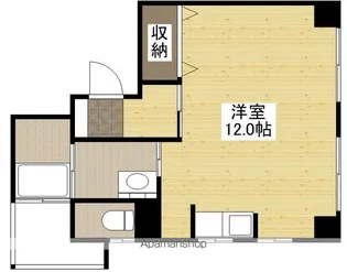 ロックキャッスル【5階】の間取り