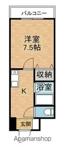 オルザス新潟【9階】の間取り