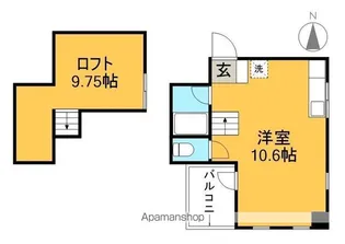 ハイム武内【3階】の間取り