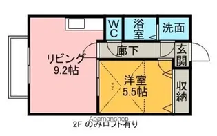 グリーンゲイブルズ【102号室】の間取り