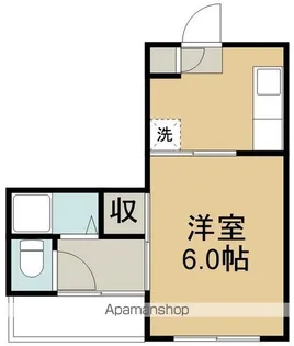 第二大澤コーポ【3階】の間取り